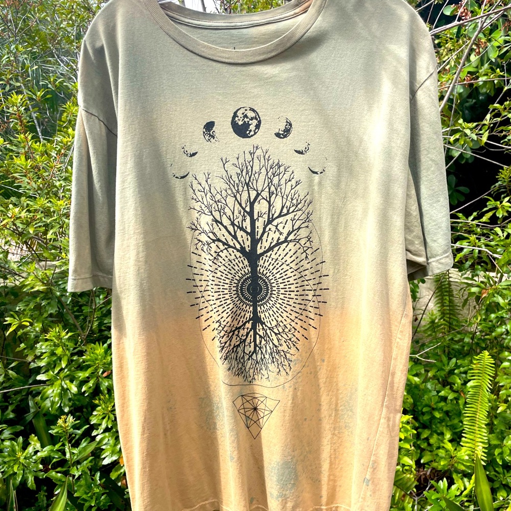 100% Natural cotton Tie-Dye T-shirt